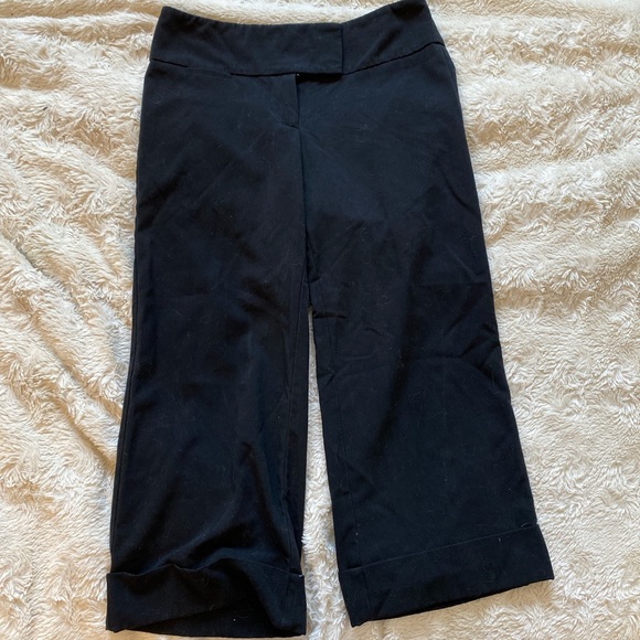 Le Chateau wide leg crop pant - Picture 3 of 4